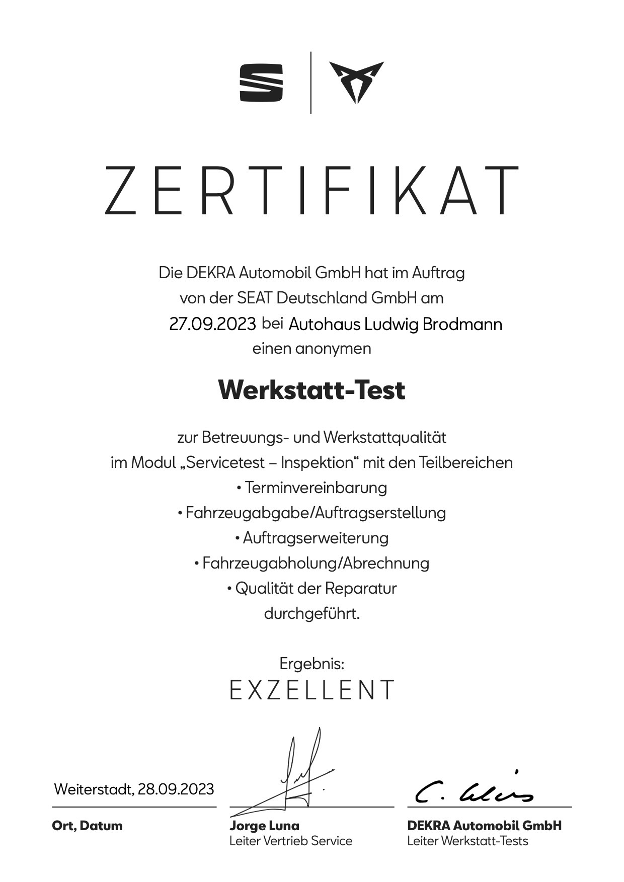 0087570_40202_Urkunde_Prädikat Exzellent_Händler Nr. 40202 Kopie